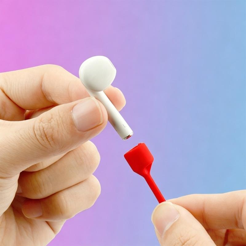 Shockproof Silicone Earphone Case Cover Dustproof Protections Wear Resistant Design for MC2