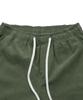ARCANE FUNK Corduroy Logo Half Pants Light Khaki