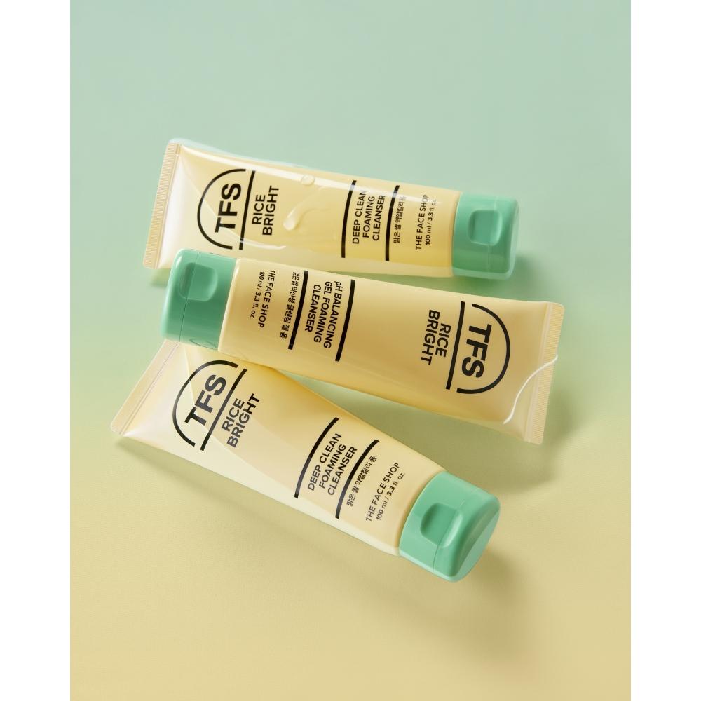 Daiso The Face Shop Clear Rice Mildly Alkaline Foam 100 Ml