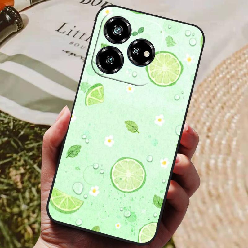 For ZTE Nubia V60 Design Case V60 Vita AXON60 Lite Soft Silicone Back Cover for ZTE Nubia V60 Design Phone Cases TPU Protector