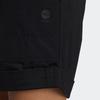 Adidas Neo Solid Color Elastic Waistband Sports Casual Shorts Women Bottoms Black HF7272