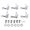 Metal Guitar Locking Tuners 6R Configuration Guitar Tuning Key Set  Electric Guitar