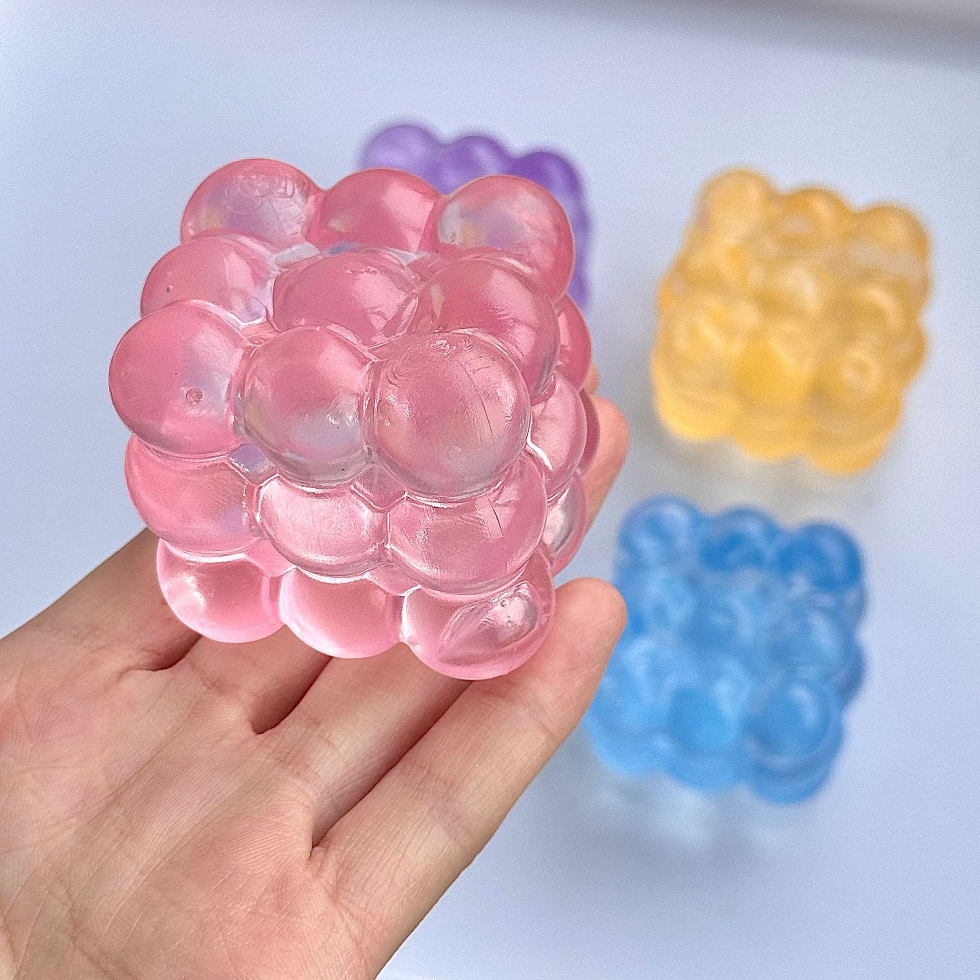 Bai Fen Bai Toys Creative Diy Assembly Maltose Stress Relieving Toy, Cube Slow Rebound Stress Relieving Artifact
