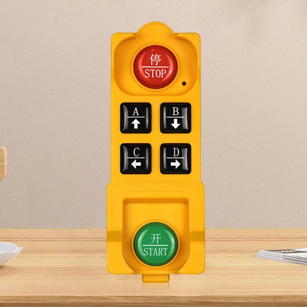 Industrial Wireless Remote Controller 2/4 Buttons Hoist Crane Control Waterproof Crane Industrial Radio Controller Long Distance