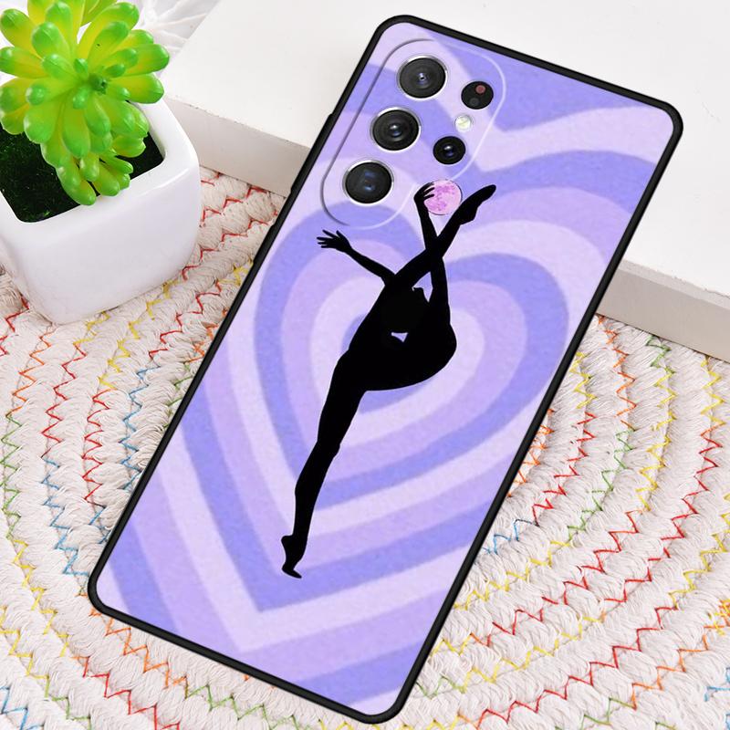 Love Gymnastics Silicone Phone Case For Samsung Galaxy Note 10 Pro S26 S25 S24 S23 S22 S21 Plus S25Ultra Capa Cover