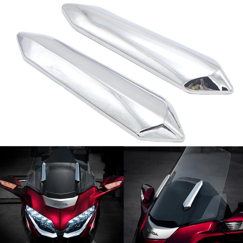 NUOVO Per Honda Gold Wing 1800 F6B GL1800 2018 2019 2020 2021 Accessori Moto Striscia Decorativa Cromata Anteriore e Posteriore