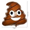 5pcs Big Poop Design Balloon,22.05in Poo Shape Brown Foil Balloon,Birthday Retirement Boys Joke Theme Party
