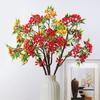 Simulation holly fruit big branches shake money fruit, New Year's decoration Spring Festival lucky bucket flower arrangement accessories