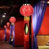 Round Shape Chinese Lantern Red Hanging Lantern  for Wedding Party Decorations