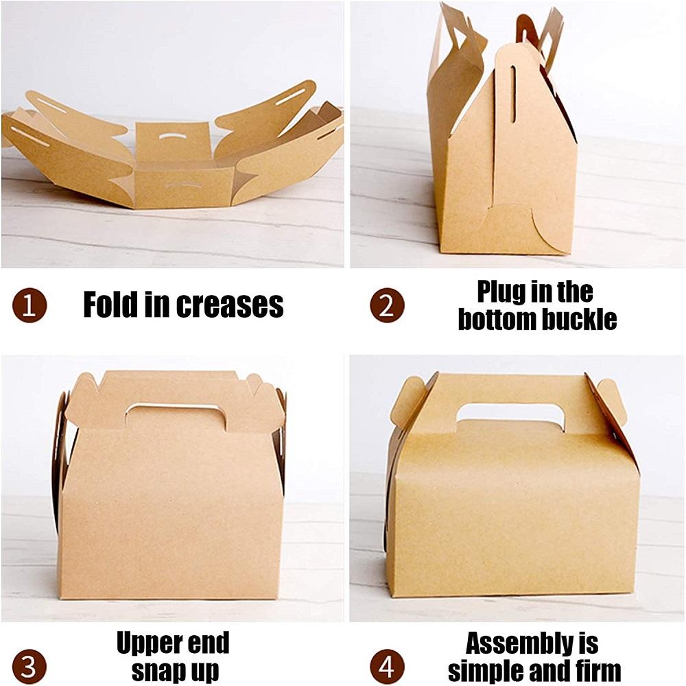

New 10 Pack Paper Gift Boxes For Kid Birthday Party Wedding Christmas Dector