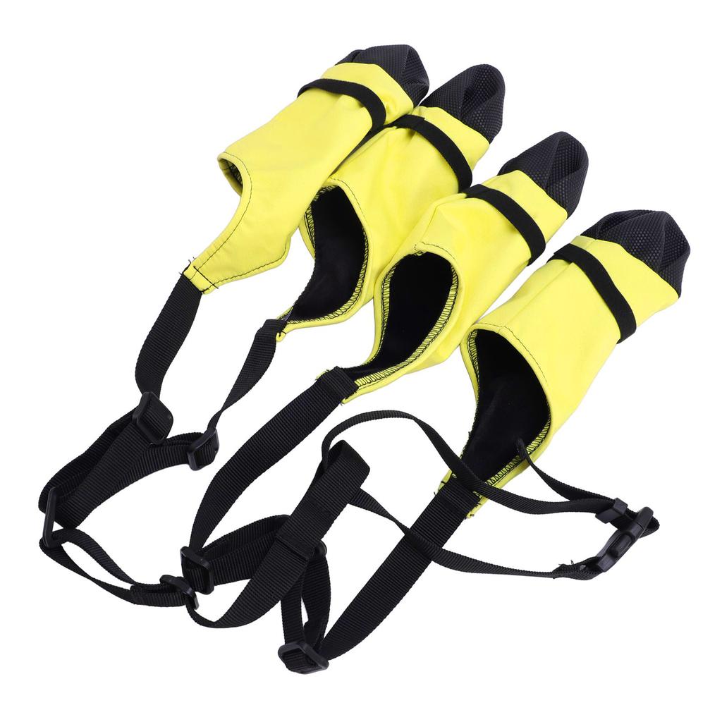 Dog Boots Leggings Adjustable Polyester Water Resistant Anti Slip Enhanced Comfort Dog Leggings Shoes for Outdoor