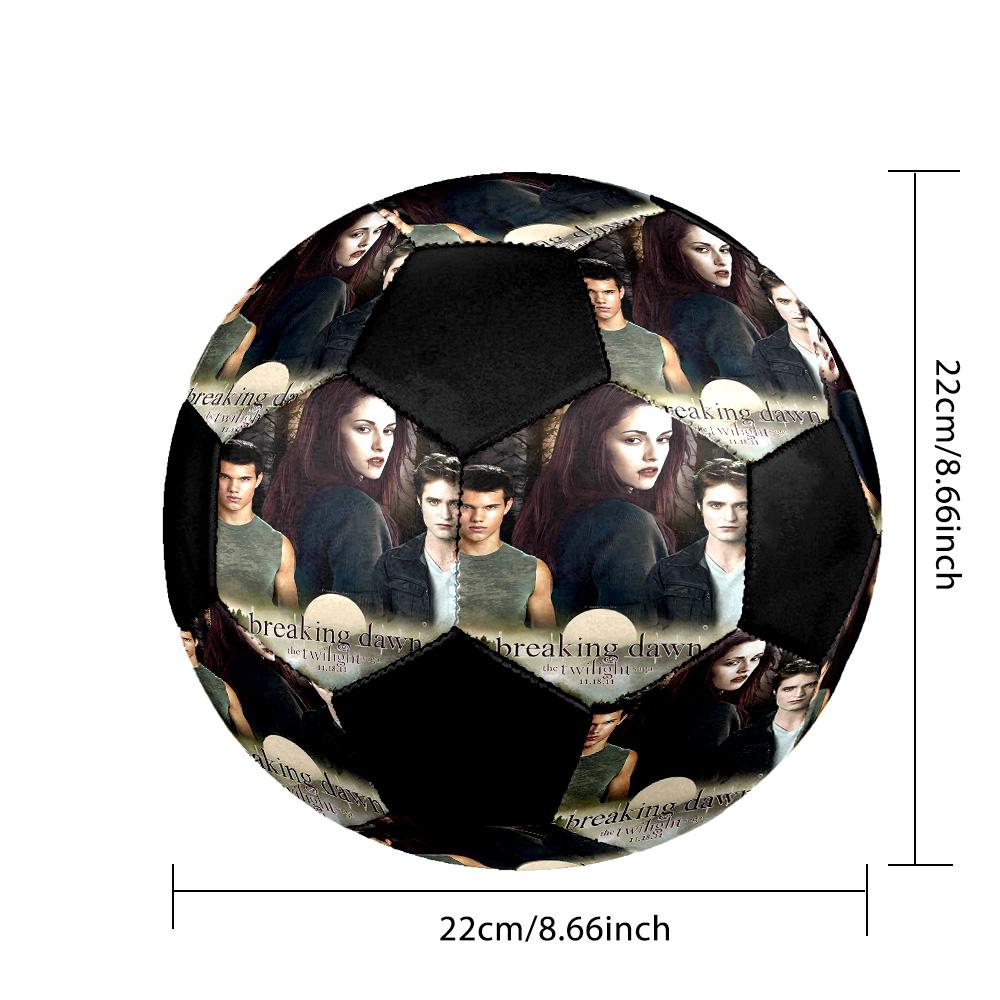 Twilight Indoor Soccer Ball Colorful All Ages Size 5 Machine Stitched PVC Competition Ready Durable High-Bounce