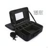 Professional Makeup Train Case Large Capacity Portable Artist Bag MultiLayer Design Cosmetic