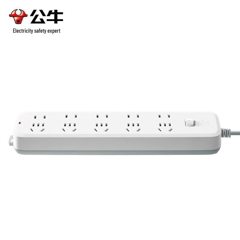 BULL New National Standard 10-Outlet Power Strip CN plug (adapter included)