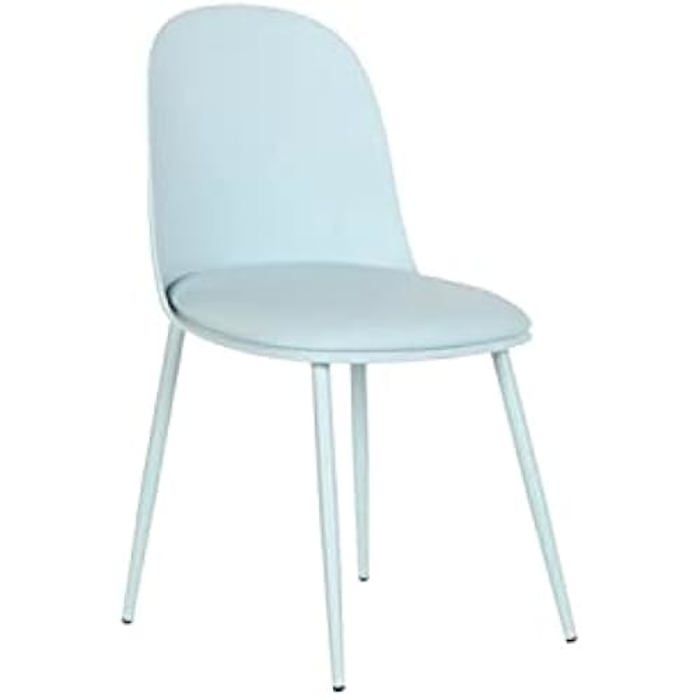 Chaise de Salle à Manger - DKD Home Decor - Bleu - Polyuréthane - Polypropylène - Design Contemporain