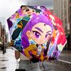Kpop Cartoon Umbrella 8-Frame for Travel, Camping, Casual Lightweight Portable Umbrella, Essential for Every Family Holidays Gift