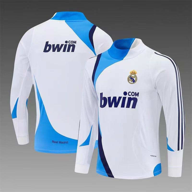 Retro Football Training Jersey Long Short Sleeve Team Sports Shirt Men Women