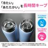 Zojirushi Stainless Steel Water Bottle, Large Capacity 800ml [Recommended for Exercise], Screw-on Handle, Dishwasher Safe, Seamless Lid, 2-Point