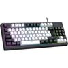 G69 USB Wired Gaming Keyboard 87 Keys Mechanical Feeling Gamer Keyboard Glowing Keyboard for Computer Laptop FDS