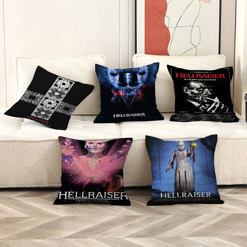 Classic H-Hellraiser Movie Cushion Cover Decorative Pillow Sofa Home Decor Case Pillow Cases