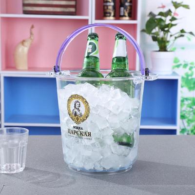 5L Tragbarer Plastik-Eiskübel für Bier, Obst und gekühlte Getränke