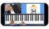 model video Attendance 10 pieces W26cm x H19cm Attendance card Piano class Music teaching materials Piano Music class [Rhythm included] card/Pink / /