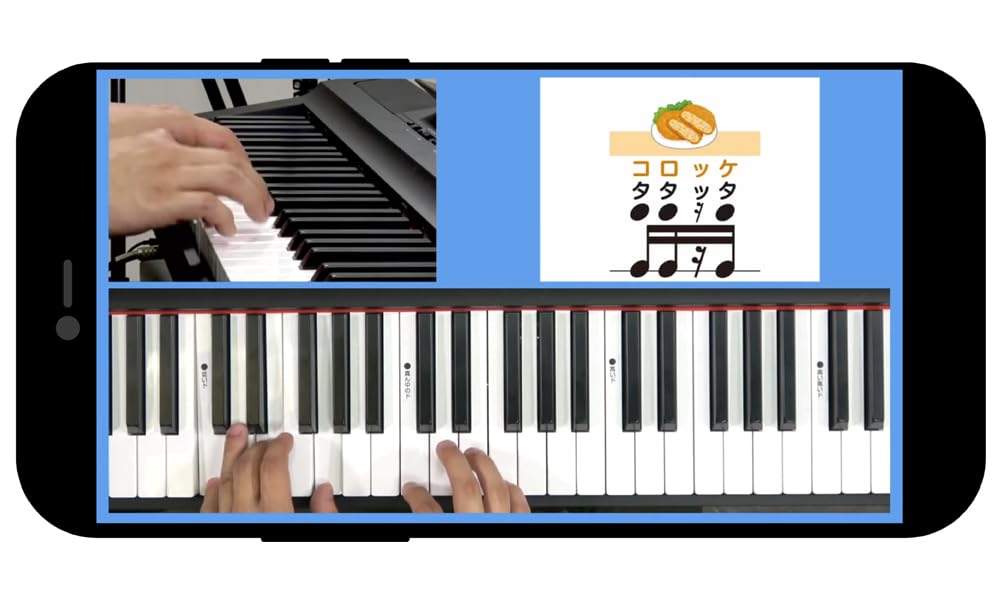 model video Attendance 10 pieces W26cm x H19cm Attendance card Piano class Music teaching materials Piano Music class [Rhythm included] card/Pink / /