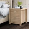 Bedside Tables Artiss Bedside Table Lamp Side Tables Drawers Nightstand Unit Beige Wood
