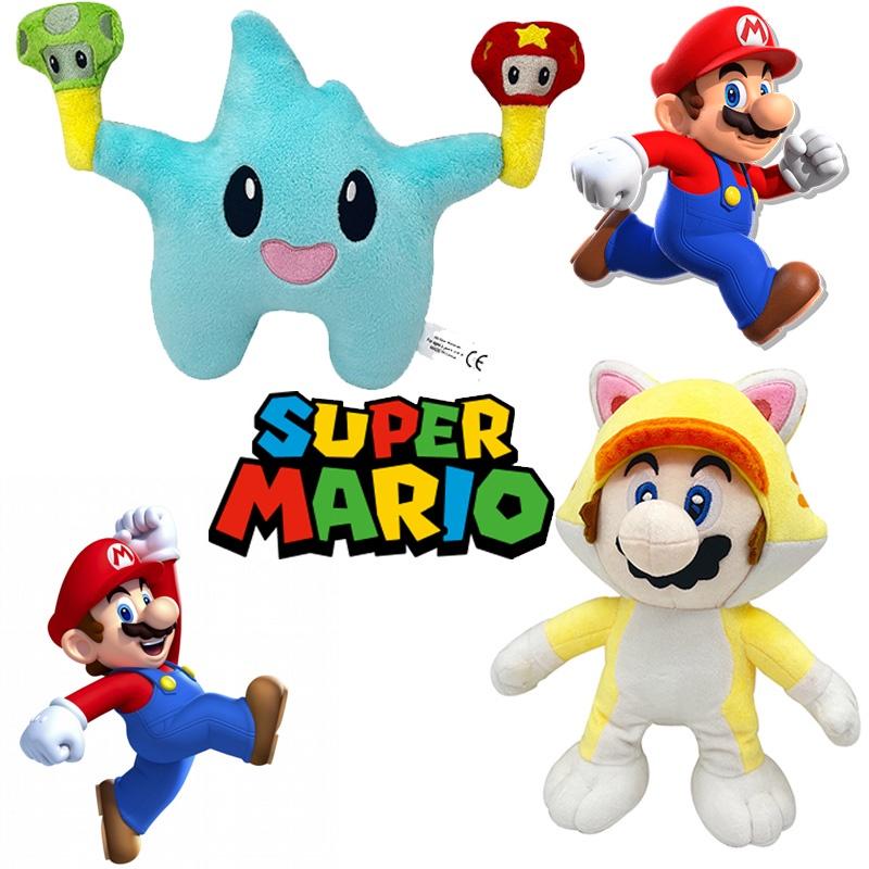 Katzen-Mario Plüschtier Weiches und entzückendes Stofftier für Kinder und Sammler