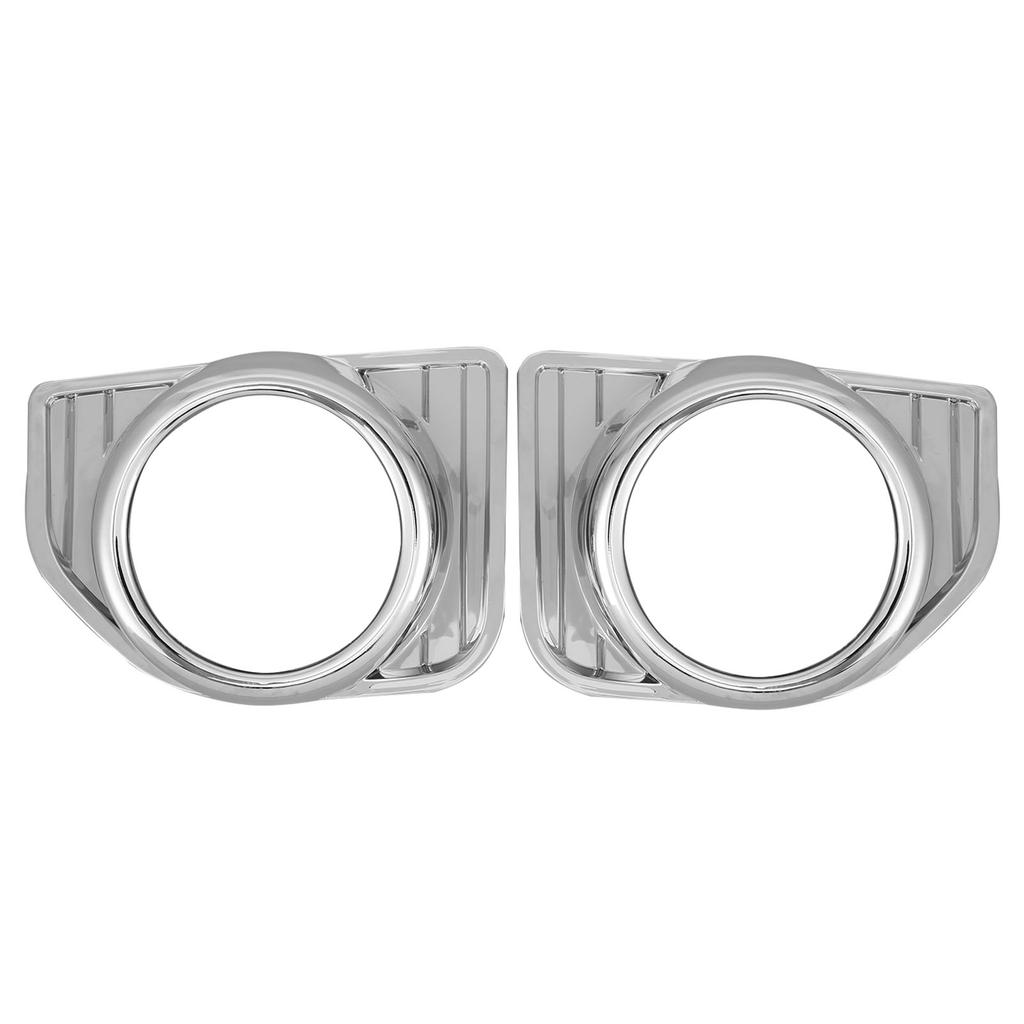 2pcs Front Fog Light Cover Decoration Trim Stickers Fit for Hiace 200 20142020 Electroplate