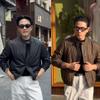 High-End Stylish Men's Stand Collar Casual Jacket - Solid Color, Loose Fit