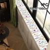 Absorbent Window Sill Pad Protector Rustic Plant Print Leak Proof Water Collecting Cushion for Household Office Decor