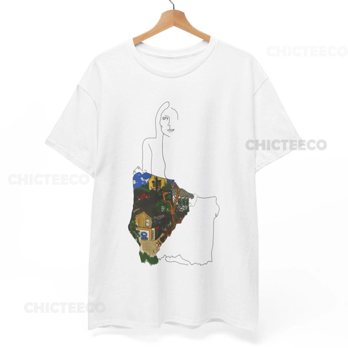Ladies of Canyon Joni Mitchell Folk Tee Top Retro Cool Vintage Style Unisex Tee S