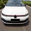 ABS Front Bumper Grille Decorative Strip for VW Golf 8 MK8 2020 2021 2022 2023