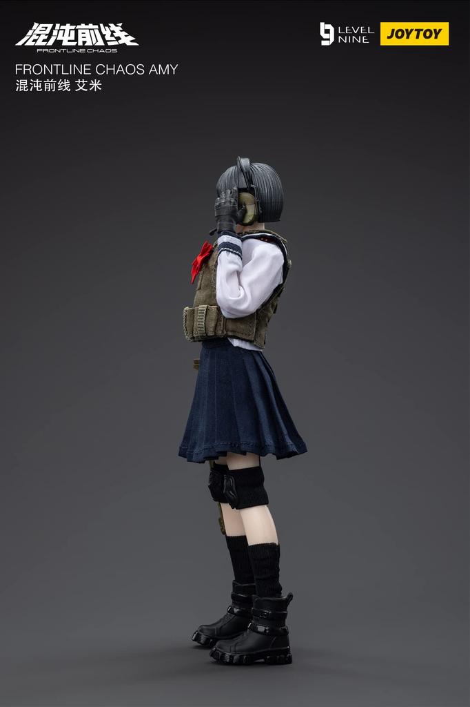 JOYTOY Kukyusha Frontline Chaos Amy Scale PVC ABS Painted Movable Figure 1/12 &