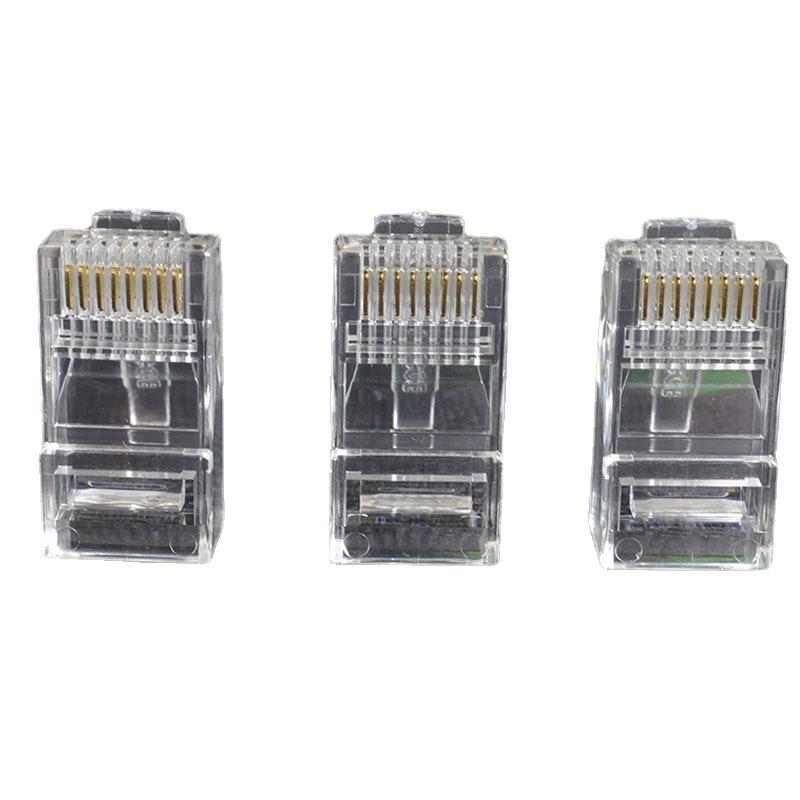 1000 Pcs RJ45 Cat5e 8P8C Network Cable Crystal Plugs for 100Mbps