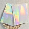 KDSSYFT Clear Pocket 20 A5 Sticker Book Holographic Ideal for Storing Business and Compatible with King Jim FabLab Adult Sticker Collection Binders