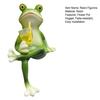 Miniature Frog Figurine Planter Decoration Resin Frog Figurine Flower Pot Hugger Garden Decor Frog Statue for Planter Flower Pot Edge