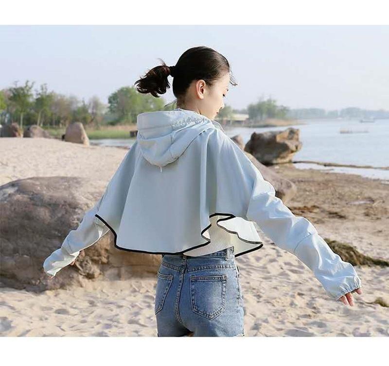 Summer Sun Protection Hat Female UV Protection Outdoor Bicycle Face Sun Hat Travel Sun Protection Clothing Shawl