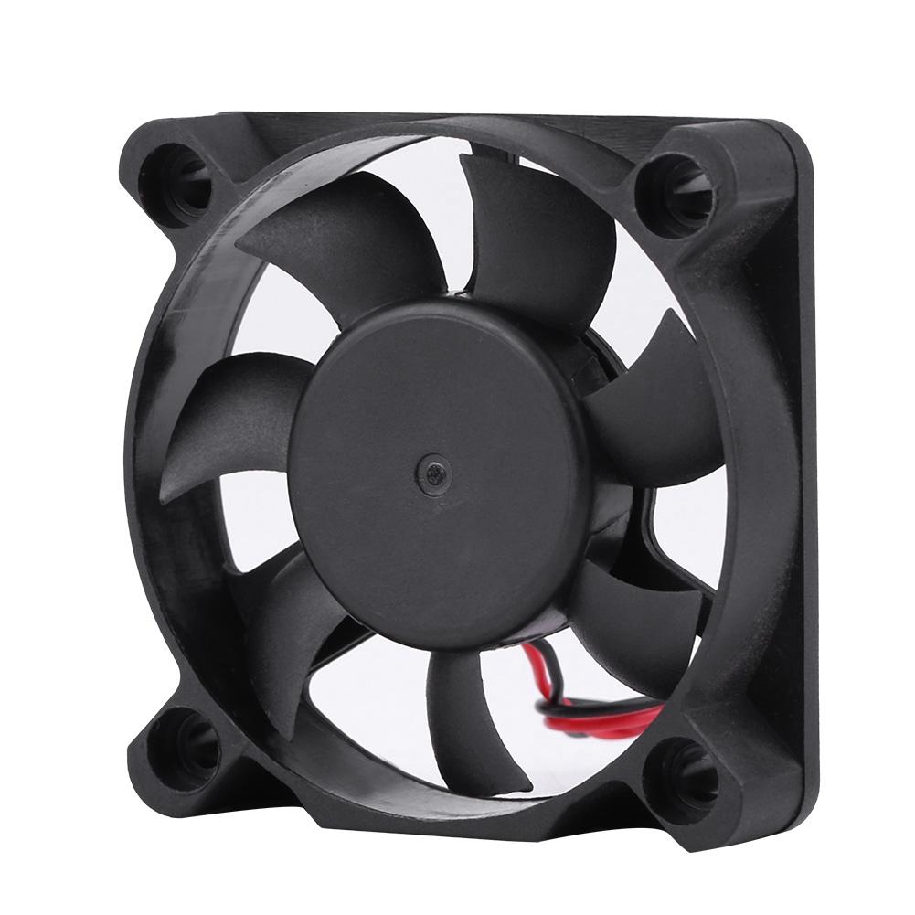 RC Motor Engine Cooling Fan Black DC Fan Car Parts
