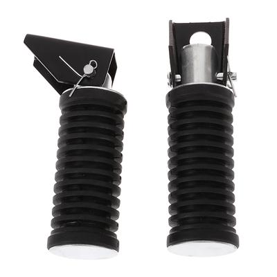 2 pezzi poggiapiedi posteriori per moto pedane per moto compatibili con Suzuki Gs125 Gn125 accessori per moto da cross pedali