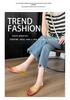 Women's Summer Crystal Toe Cover Non-Slip Jelly Flat Sandals for Outdoors and Home