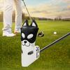 Golfs Iron Head Protective Cover Cartoon Dog PU Leather Waterproofs Golfs Iron Head Cover Golfs Accessories for Golfers