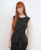 Generalidea Linen Classic Vest [Black] / Gf2Lwv501