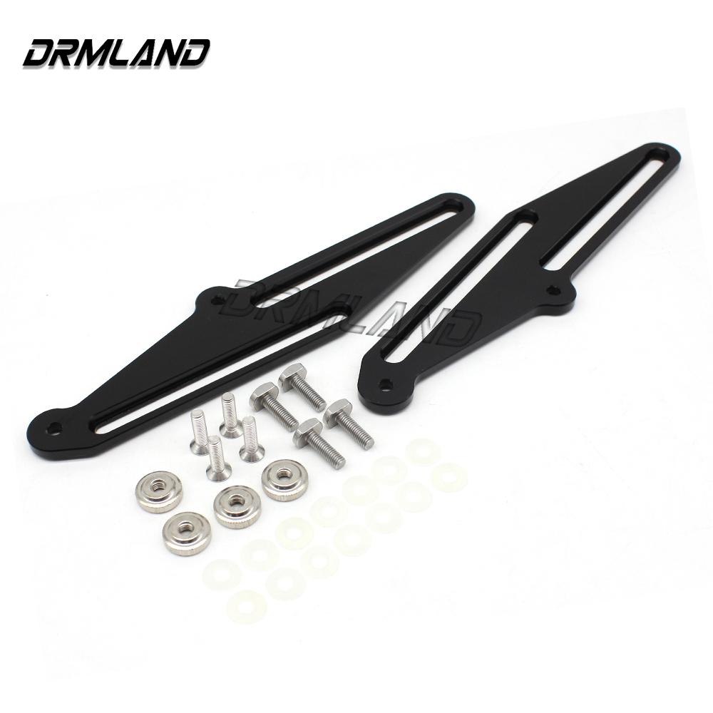 

Для Yamaha Tenere 700 XT700Z XTZ 700 T7 мотоциклетные регуляторы ветрового стекла с ЧПУ, кронштейн для лобового стекла, держатель для лобового стекла чёрный