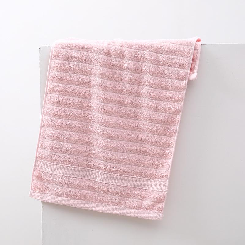 Thickened Pure Cotton Embroidered Bath & Face Towel - Highly Absorbent, Perfect for Home Use or Gifts