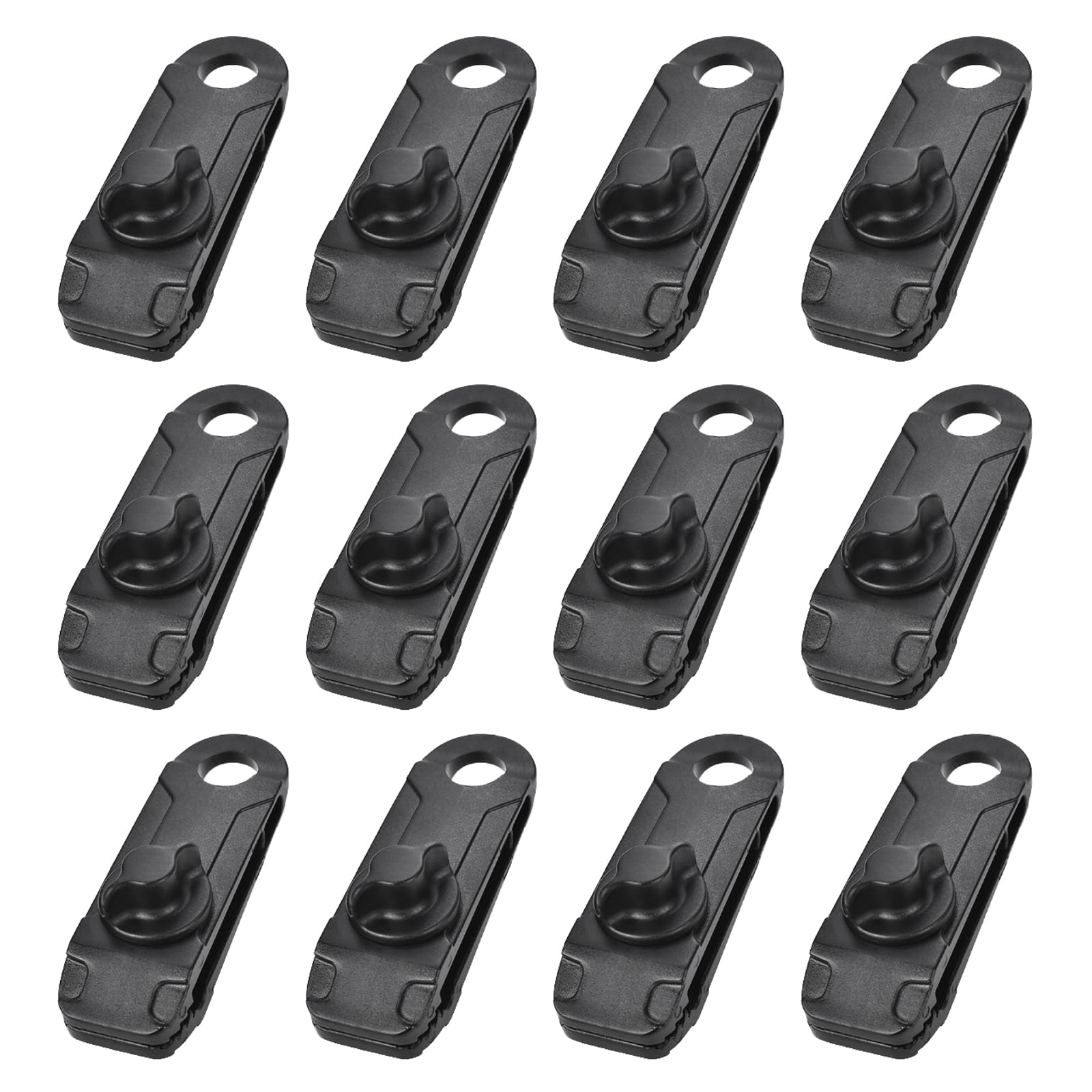 TRIWONDER 12 Pieces Tent Clip Tarp Clip Tent Clamp Camping