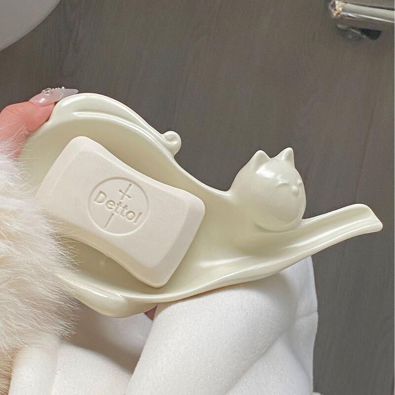 Wutuo Ceramic Countertop Soap Dish
