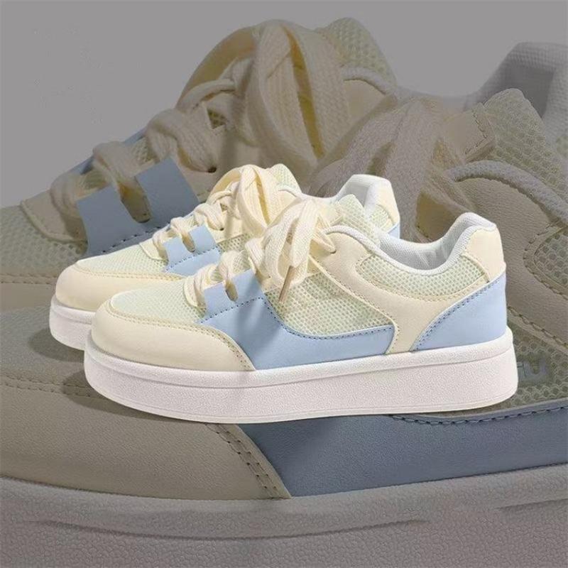 

Summer new mesh thin breathable wear-resistant board shoes women s lightweight casual shoes student versatile sports shoes 35