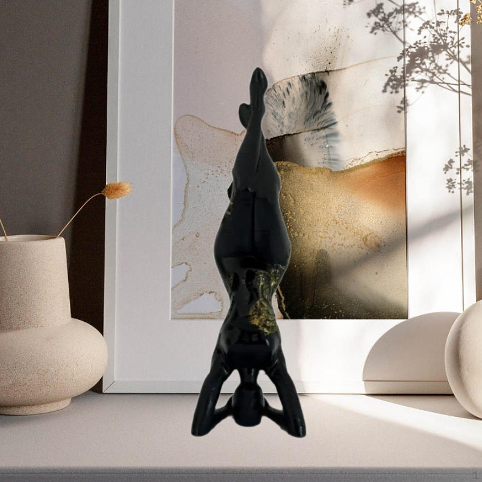 

Фигурка из смолы «Поза йоги» для домашнего декора